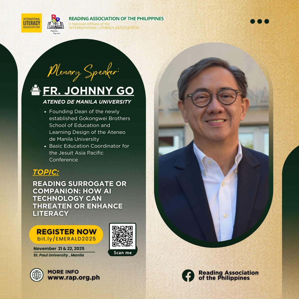 Meet our second speaker for the RAP Emerald Conference 2025